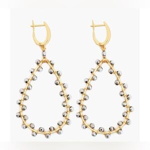 Panacea Beaded Teardrop Earrings
